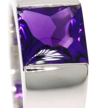 CARTIER Tank ring #58 Ring K18 White Gold Ladies [Used]
