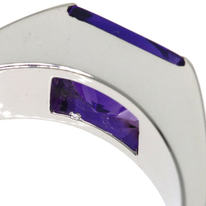 CARTIER Tank ring #58 Ring K18 White Gold Ladies [Used]