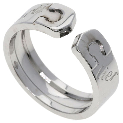 CARTIER C2 Ring 2007 Christmas Limited Edition #54 Ring K18 White Gold Ladies [Used]