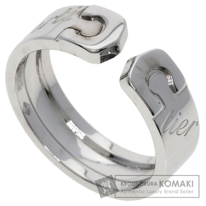 CARTIER C2 Ring 2007 Christmas Limited Edition #54 Ring K18 White Gold Ladies [Used]