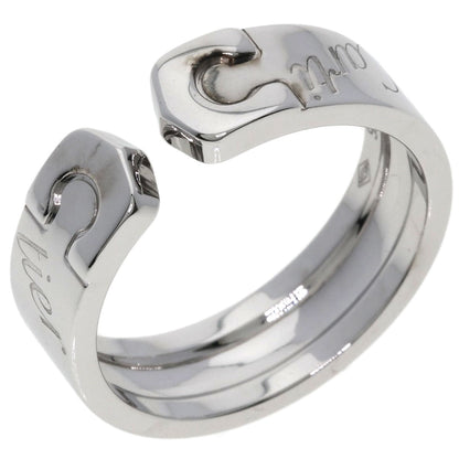 CARTIER C2 Ring 2007 Christmas Limited Edition #54 Ring K18 White Gold Ladies [Used]
