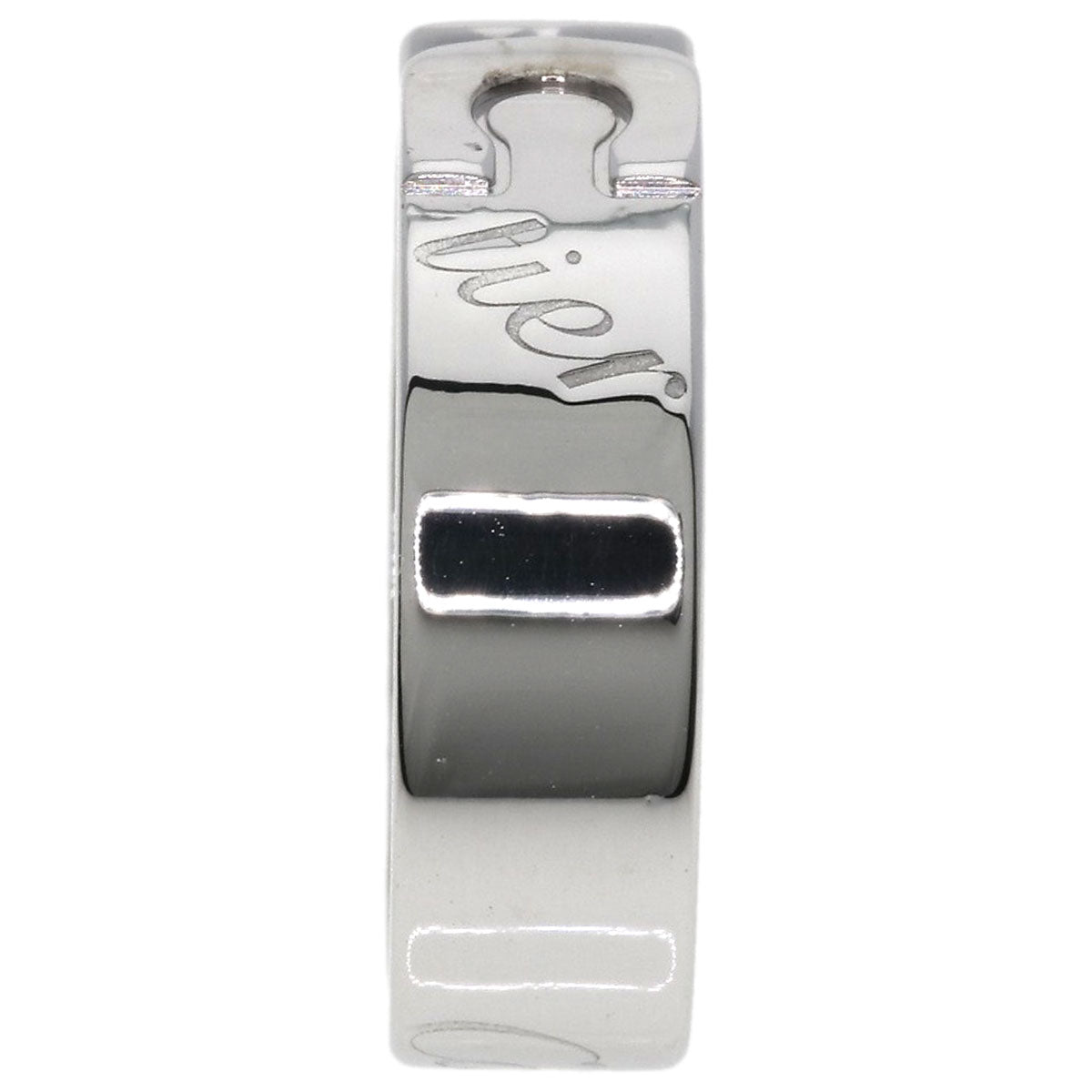 CARTIER C2 Ring 2007 Christmas Limited Edition #54 Ring K18 White Gold Ladies [Used]
