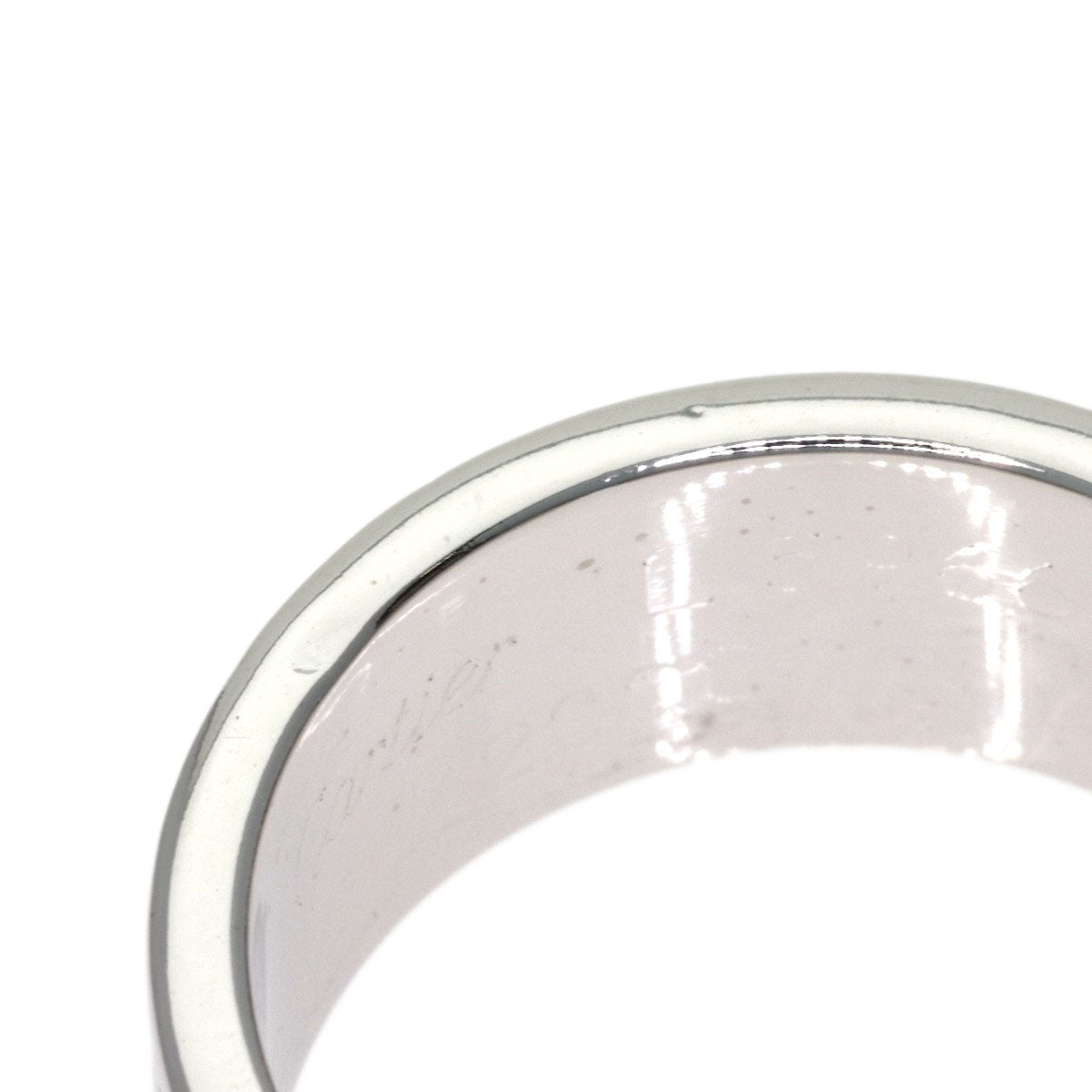 CARTIER C2 Diamond #51 Ring K18 White Gold Ladies [Used]