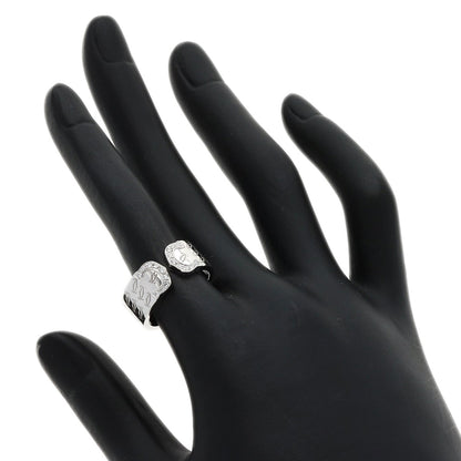 CARTIER C2 Diamond #51 Ring K18 White Gold Ladies [Used]