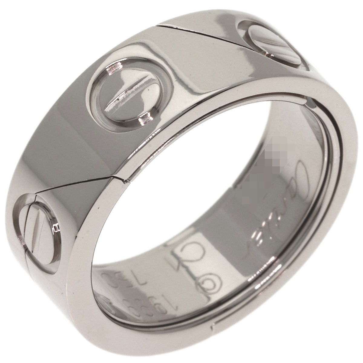 CARTIER Astrolove Ring #52 Ring K18 White Gold Ladies [Used]