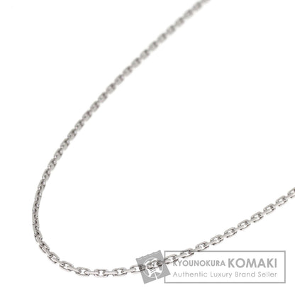CARTIER Forsa Chain 16.1" Necklace K18 White Gold Ladies [Used]