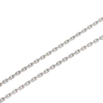 CARTIER Forsa Chain 16.1" Necklace K18 White Gold Ladies [Used]