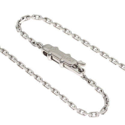 CARTIER Forsa Chain 16.1" Necklace K18 White Gold Ladies [Used]