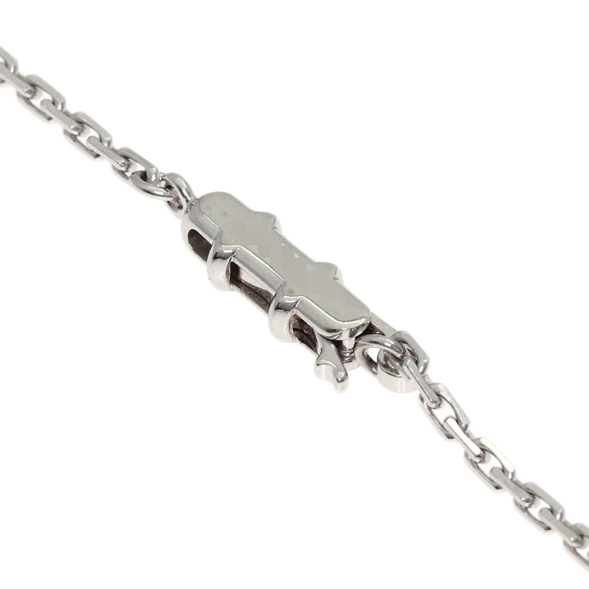 CARTIER Forsa Chain 16.1" Necklace K18 White Gold Ladies [Used]