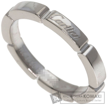 CARTIER Mayon PANTHERE # 50 Ring K18 White Gold Ladies [Used]