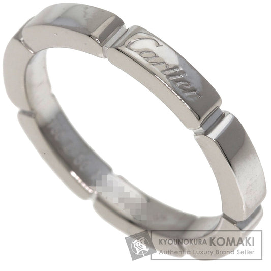 CARTIER Mayon PANTHERE # 50 Ring K18 White Gold Ladies [Used]