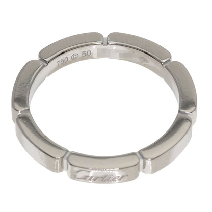 CARTIER Mayon PANTHERE # 50 Ring K18 White Gold Ladies [Used]