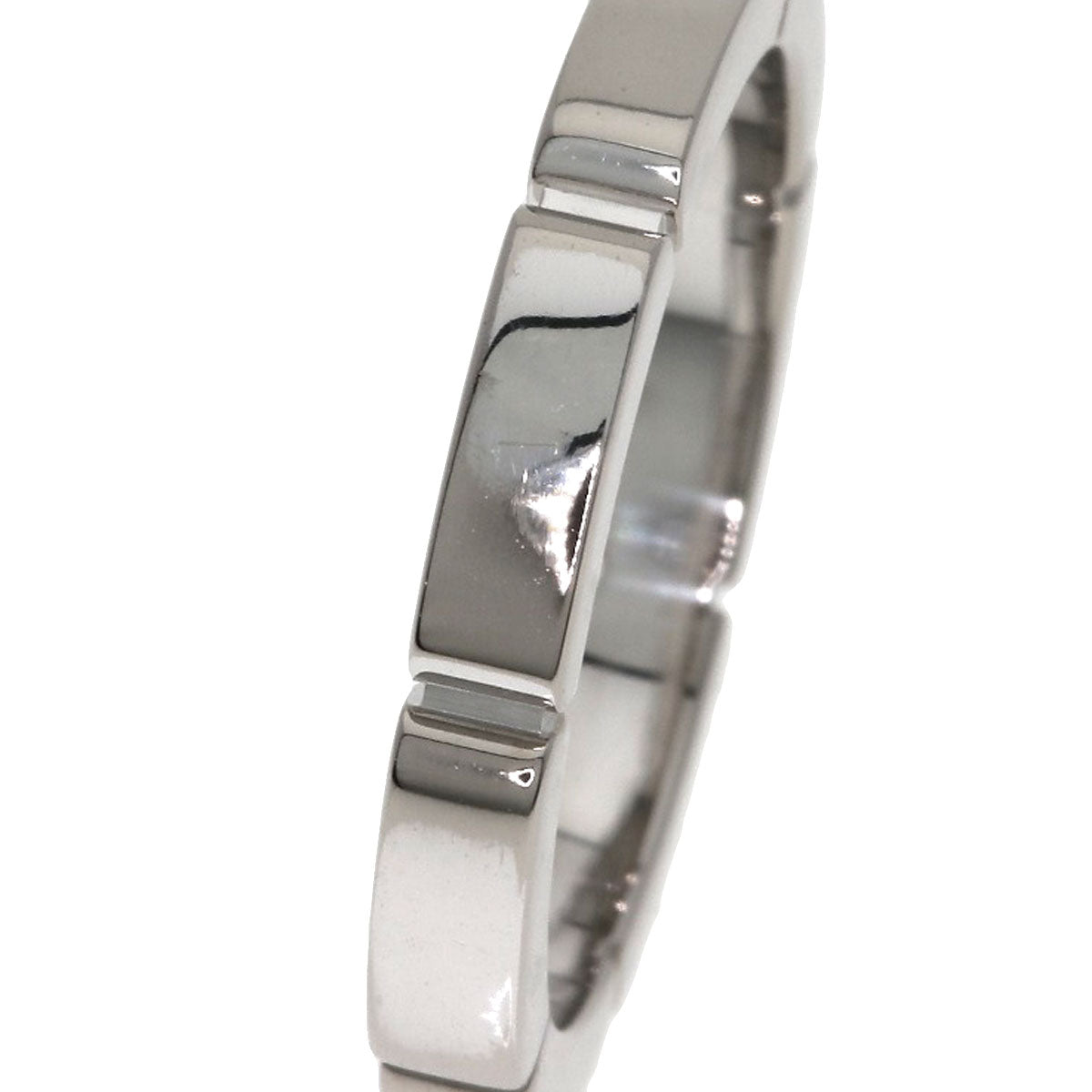 CARTIER Mayon PANTHERE # 50 Ring K18 White Gold Ladies [Used]