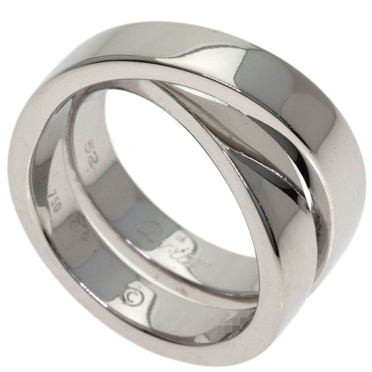 CARTIER Paris Ring #52 Ring K18 White Gold Ladies [Used]