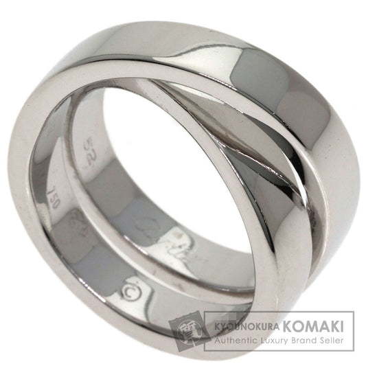 CARTIER Paris Ring #52 Ring K18 White Gold Ladies [Used]