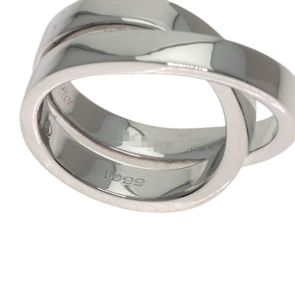 CARTIER Paris Ring #52 Ring K18 White Gold Ladies [Used]