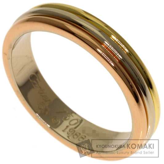 CARTIER Three colors # 53 Ring K18 Yellow Gold K18 White GoldLadies [Used]