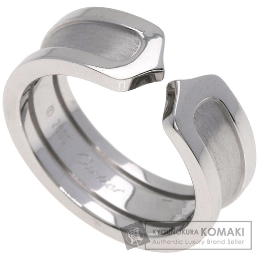 CARTIER C2 ring # 51 Ring K18 White Gold Ladies [Used]