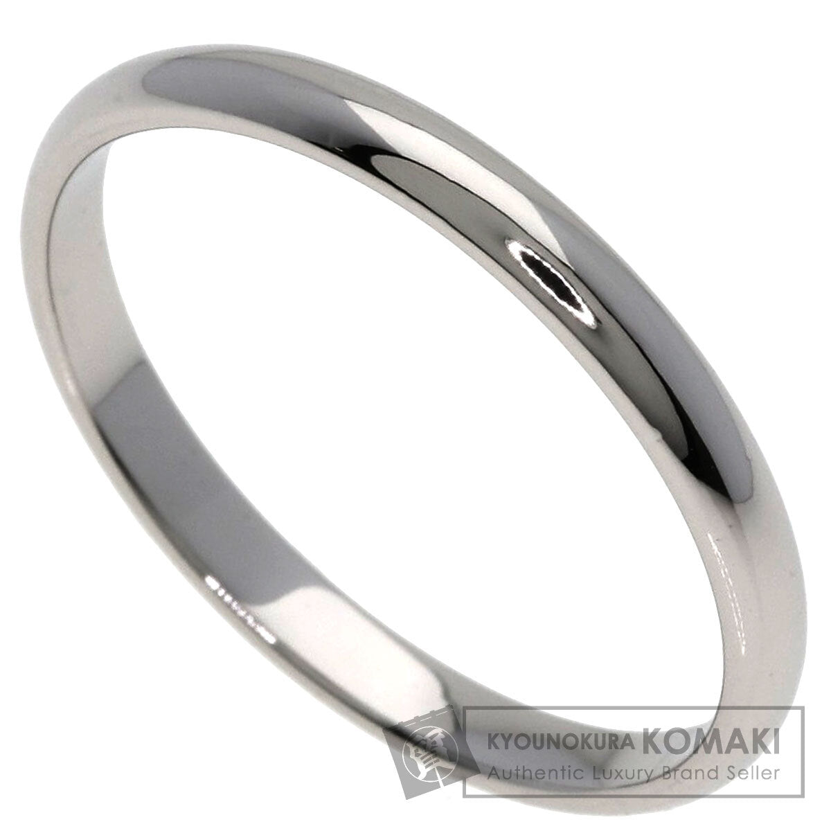CARTIER Wedding #60 Ring Platinum PT950 mens [Used]