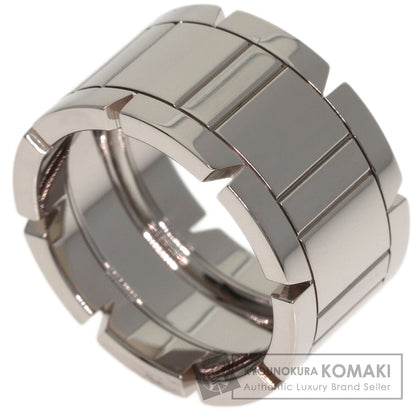 CARTIER Tank Française LM #52 Ring K18 White Gold Ladies [Used]