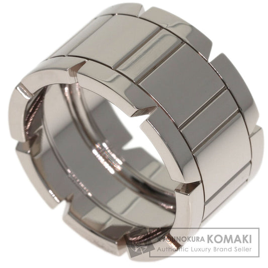 CARTIER Tank Française LM #52 Ring K18 White Gold Ladies [Used]