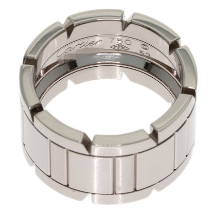 CARTIER Tank Française LM #52 Ring K18 White Gold Ladies [Used]