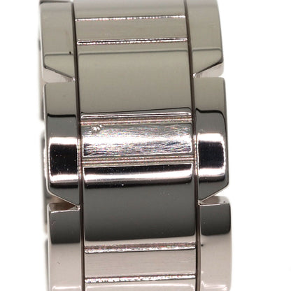CARTIER Tank Française LM #52 Ring K18 White Gold Ladies [Used]
