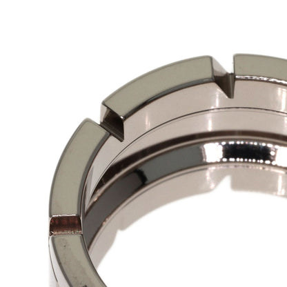 CARTIER Tank Française LM #52 Ring K18 White Gold Ladies [Used]