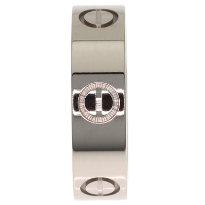 CARTIER love ring #53 Ring K18 White Gold Ladies [Used]