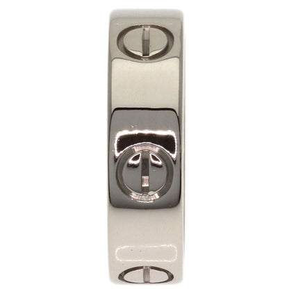 CARTIER love ring #53 Ring K18 White Gold Ladies [Used]