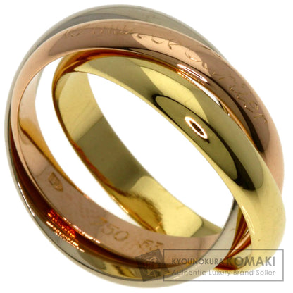 CARTIER Trinity #53 Ring K18 Yellow Gold K18 White GoldLadies [Used]