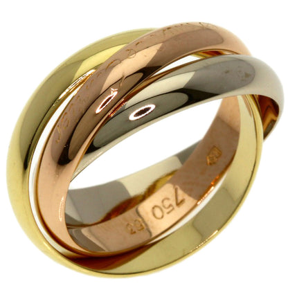 CARTIER Trinity #53 Ring K18 Yellow Gold K18 White GoldLadies [Used]