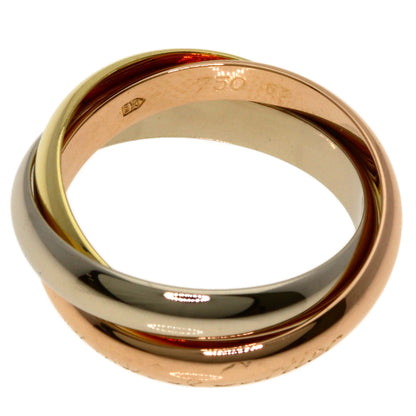 CARTIER Trinity #53 Ring K18 Yellow Gold K18 White GoldLadies [Used]