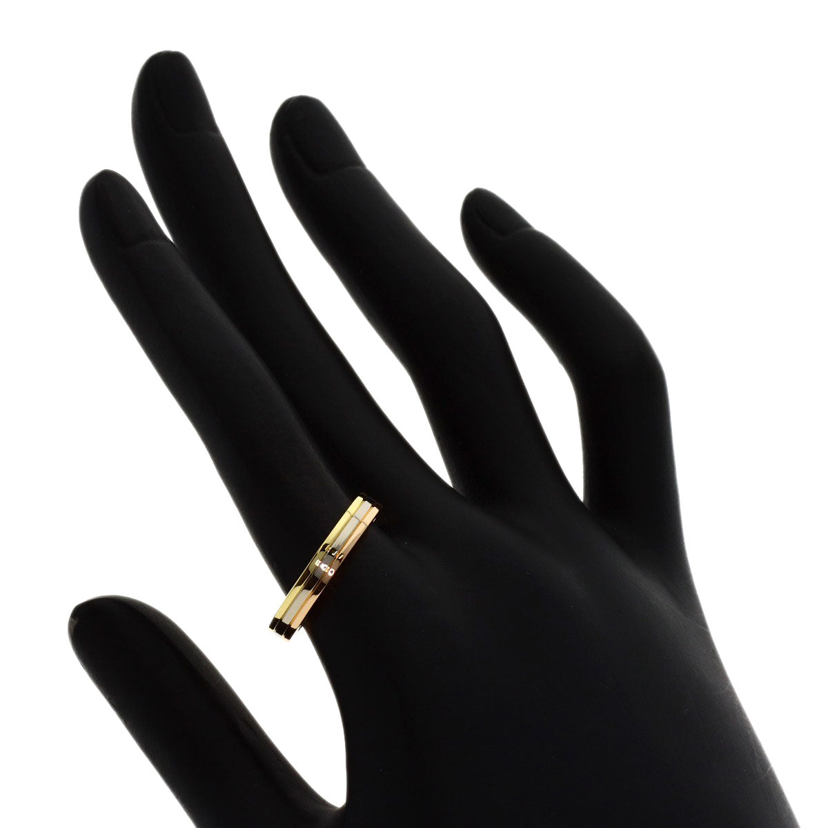 CARTIER Three color # 56 Ring K18 Yellow Gold 18K Pink GoldLadies [Used]