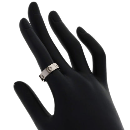 CARTIER love ring#51 Ring K18 White Gold Ladies [Used]