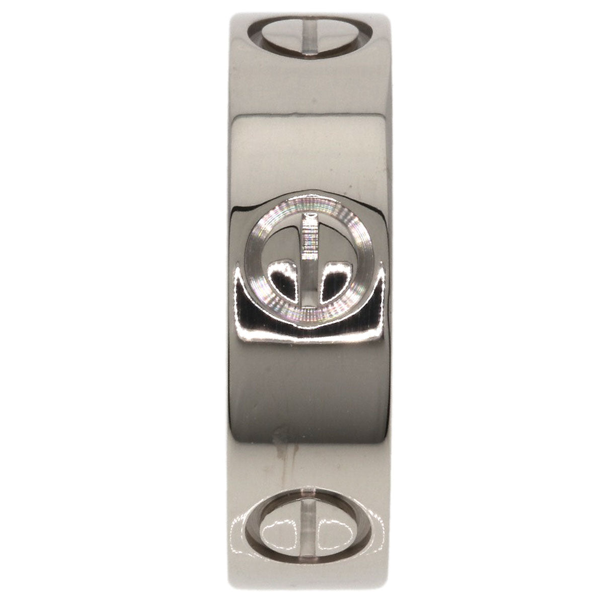 CARTIER love ring #49 Ring K18 White Gold Ladies [Used]
