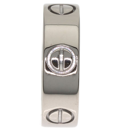 CARTIER love ring #48 Ring K18 White Gold Ladies [Used]