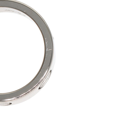 CARTIER love ring #48 Ring K18 White Gold Ladies [Used]