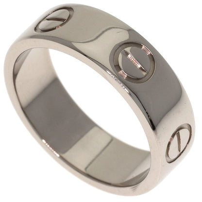 CARTIER love ring #49 Ring K18 White Gold Ladies [Used]