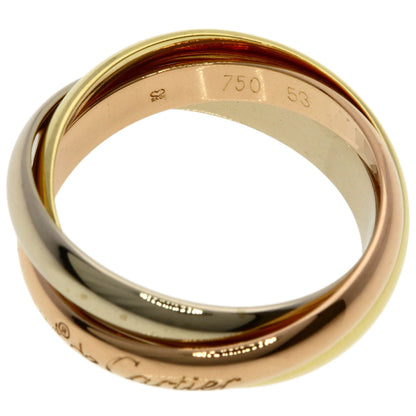 CARTIER Trinity #53 Ring K18 Yellow Gold K18 White GoldLadies [Used]