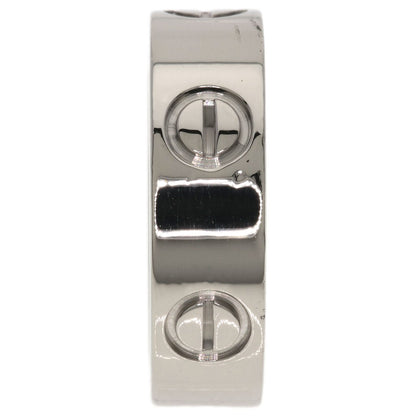 CARTIER love ring #51 Ring K18 White Gold Ladies [Used]