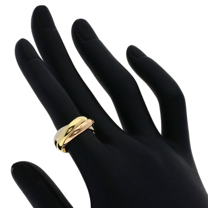 CARTIER Trinity #49 Ring K18 Yellow Gold 18K Pink GoldLadies [Used]
