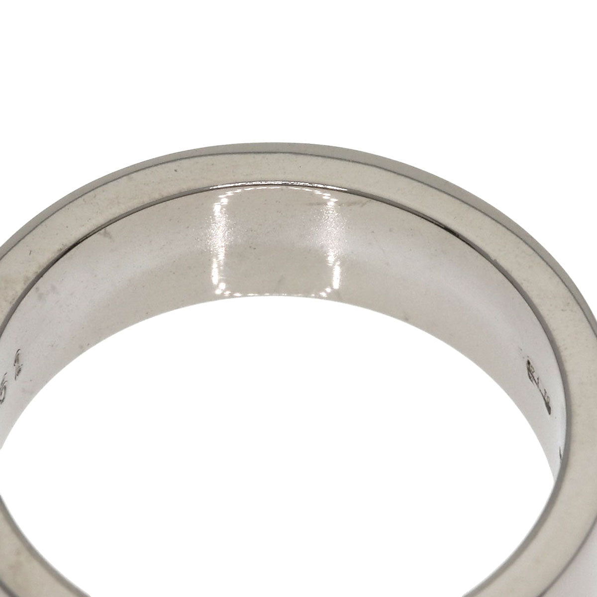 CARTIER love ring #51 Ring K18 White Gold Ladies [Used]