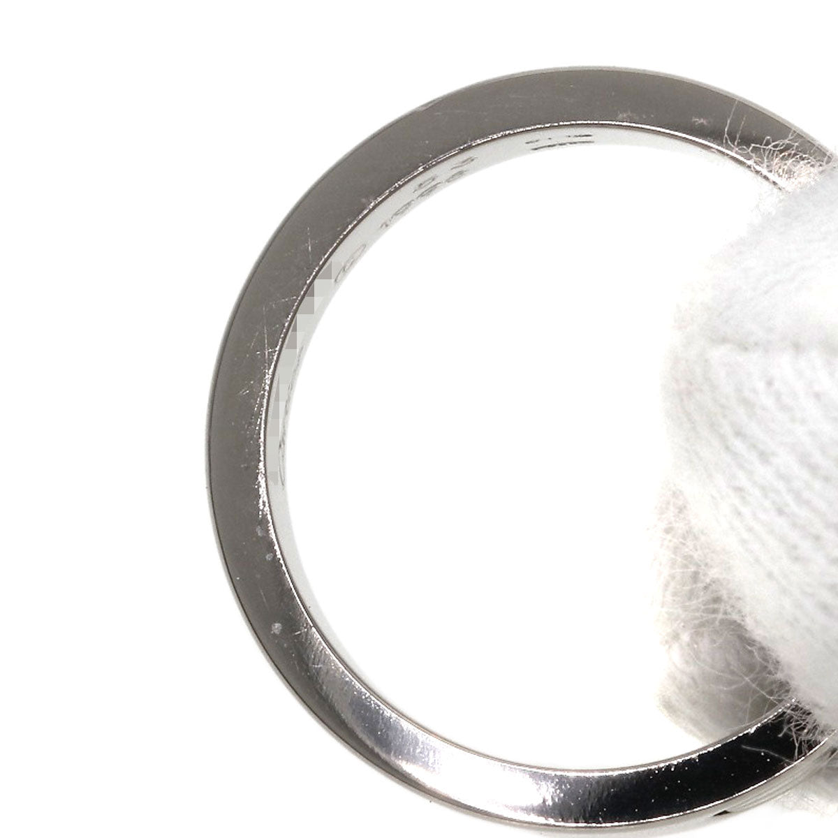 CARTIER love ring #53 Ring K18 White Gold Ladies [Used]