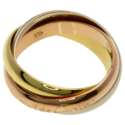 CARTIER Trinity #53 Ring K18 Yellow Gold K18 White GoldLadies [Used]