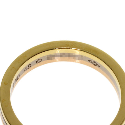 CARTIER Three colors # 48 Ring K18 Yellow Gold K18 White GoldLadies [Used]
