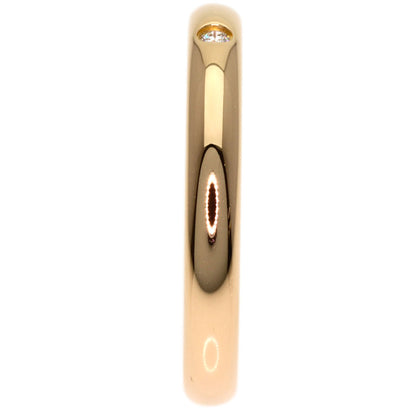 CARTIER Wedding 1P Diamond #51 Ring K18 Pink Gold Ladies [Used]