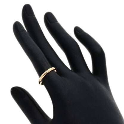 CARTIER Wedding 1P Diamond #51 Ring K18 Pink Gold Ladies [Used]