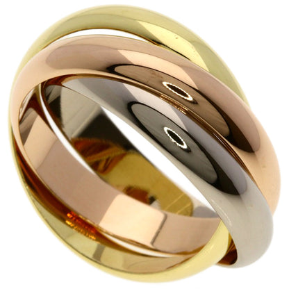 CARTIER Trinity MM #53 Ring K18 Yellow Gold K18 White GoldLadies [Used]
