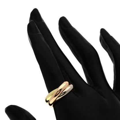 CARTIER Trinity MM #53 Ring K18 Yellow Gold K18 White GoldLadies [Used]